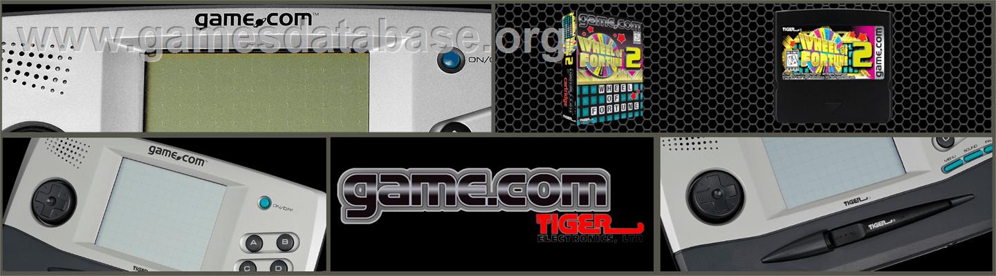 Wheel Of Fortune 2 - Tiger Game.com - Artwork - Marquee